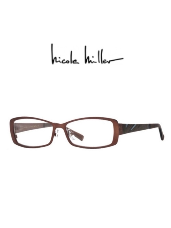 Nicole Miller Accessories - ✂️ SPRING SWEEP SALE NWT $199 Nicole Miller Women’s New Wave Glasses Brown Clash